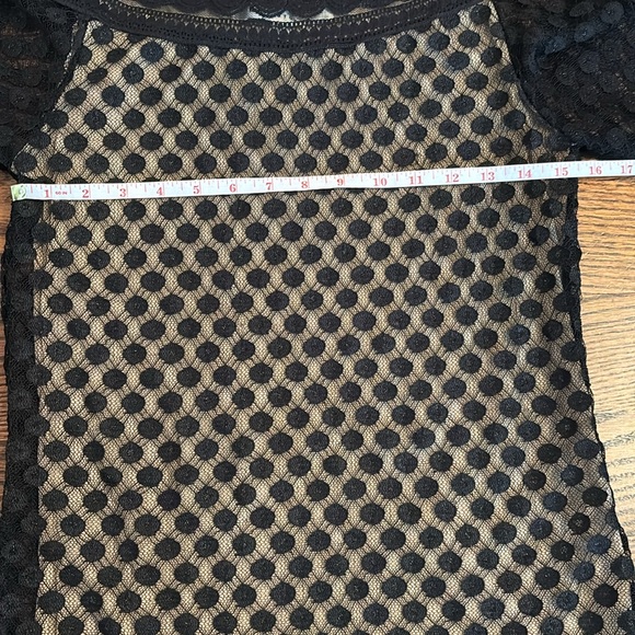 Max Studio Lace Nude Overlay Dress PTP 15” - Picture 3 of 7